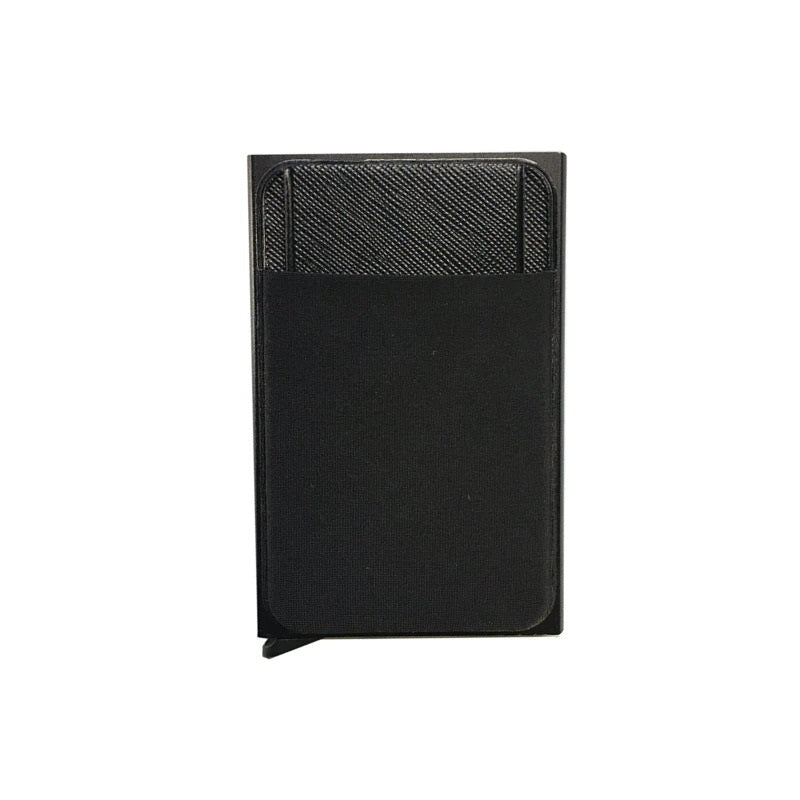 Men Card ID Cash Wallet RFID Blocking System