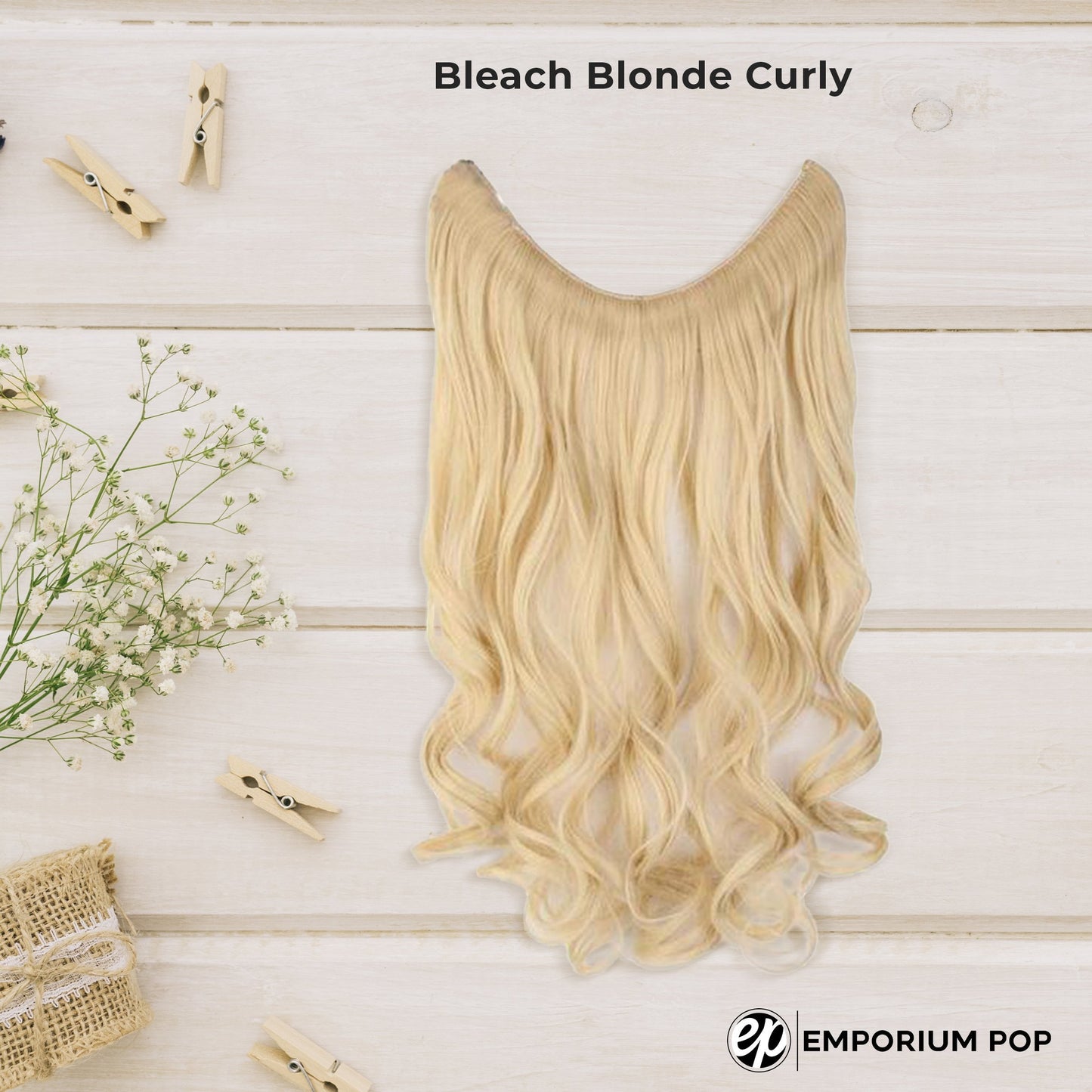 Invisible Halo Hair Extensions