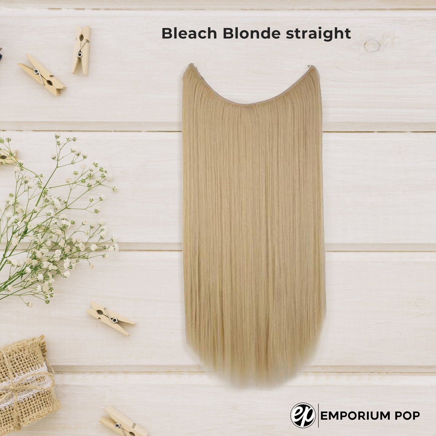 Invisible Halo Hair Extensions