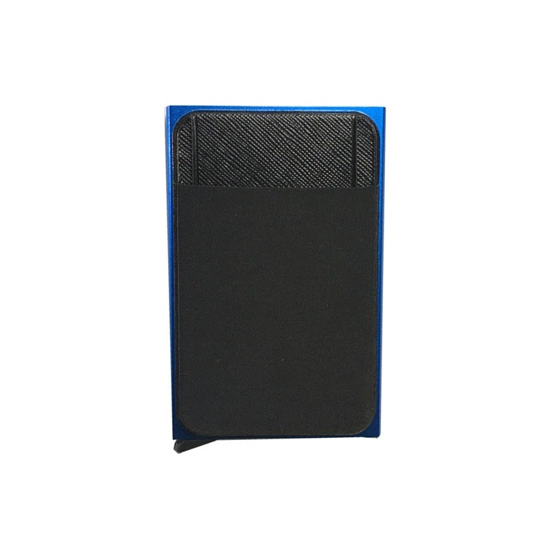 Men Card ID Cash Wallet RFID Blocking System