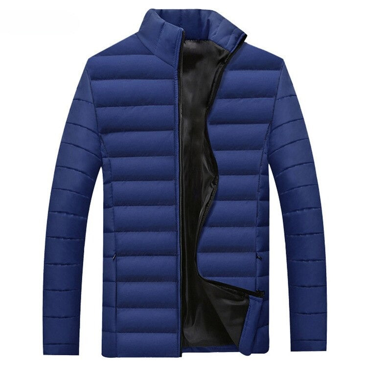 Mens Puffer Jacket Thickened Winter Jacket