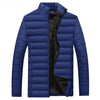 Image of Mens Puffer Jacket Thickened Winter Jacket