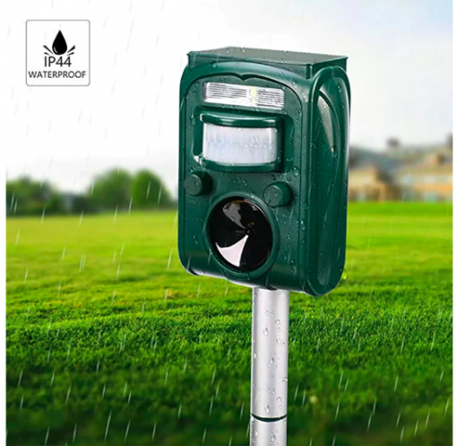 Dog Repellent - Solar Ultrasonic Animal Repeller