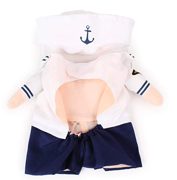 Dog Sailor Costume