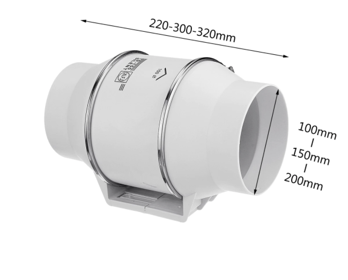 Extractor Fan - Exhaust Fan for Bathroom and Kitchen