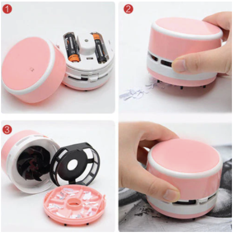 Mini Desk and Car Vacuum Cleaner