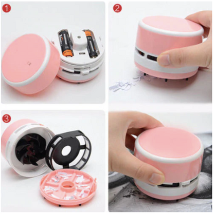 Mini Desk and Car Vacuum Cleaner
