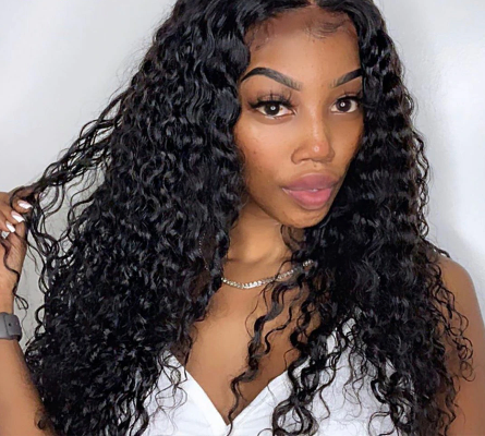 Curly Human Hair Wigs - Short Curly Wigs for Black Hair