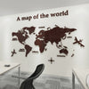 Image of Mapa Mundi Acrylic 3D Wall Sticker