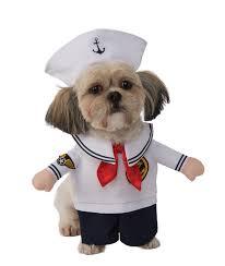 Dog Sailor Costume