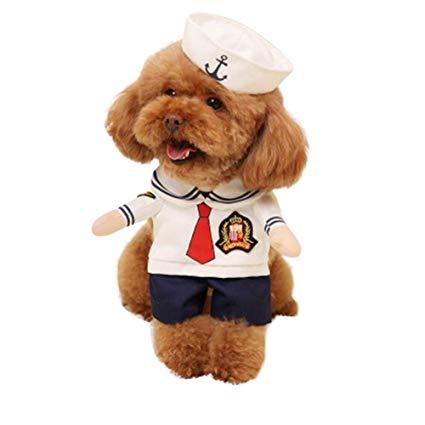 Dog Sailor Costume