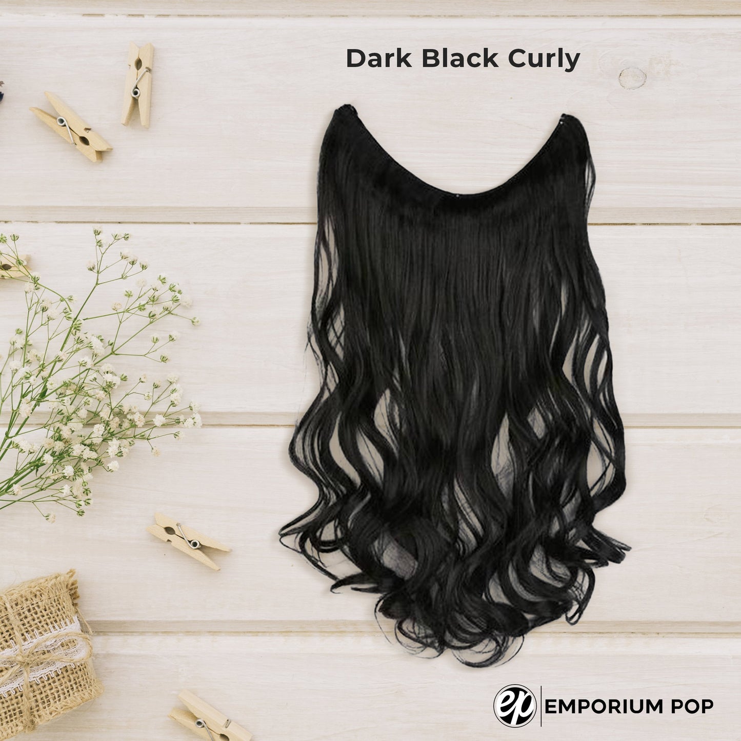 Invisible Halo Hair Extensions
