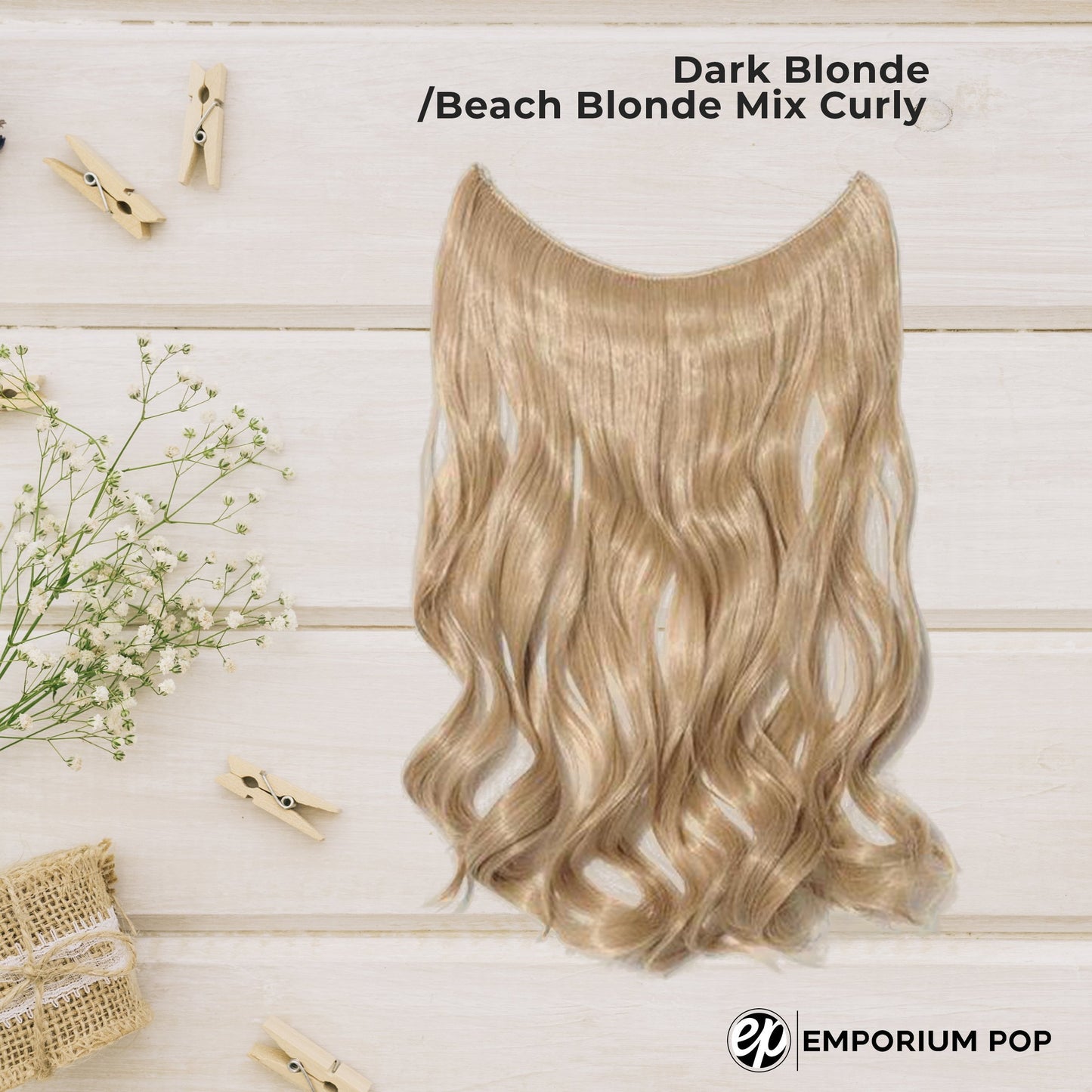 Invisible Halo Hair Extensions