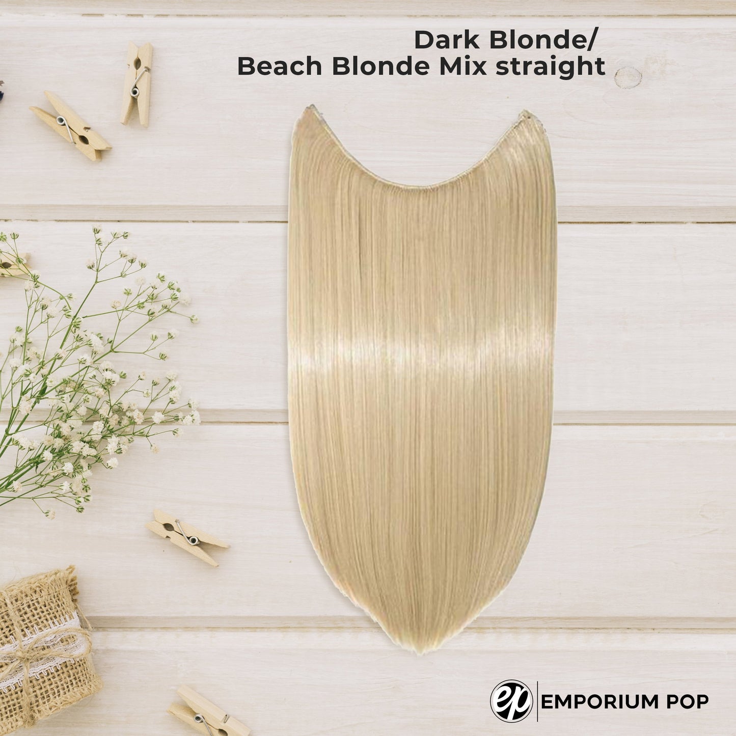 Invisible Halo Hair Extensions