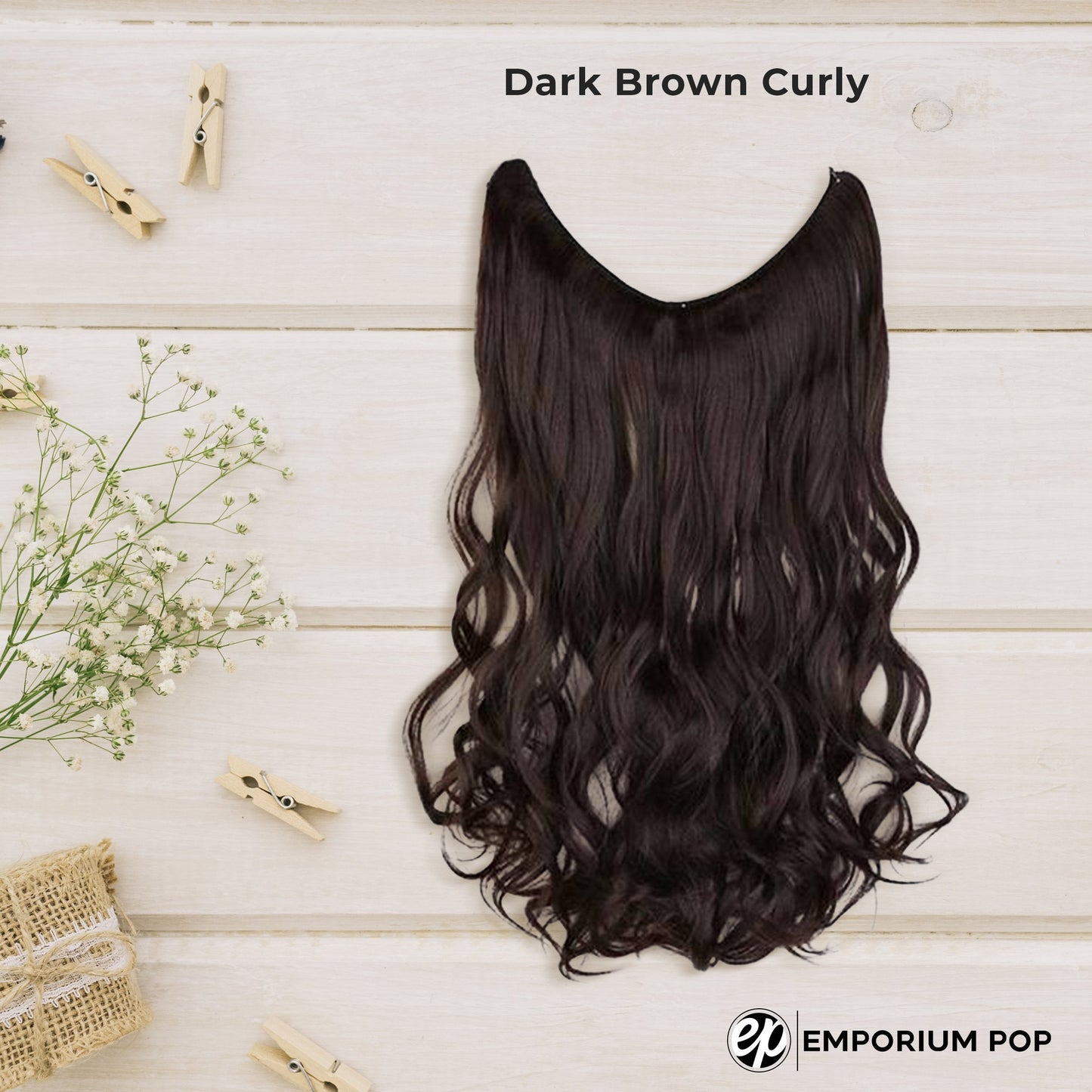 Invisible Halo Hair Extensions