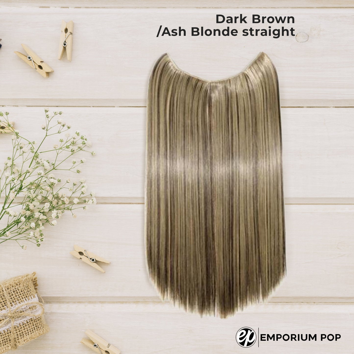 Invisible Halo Hair Extensions