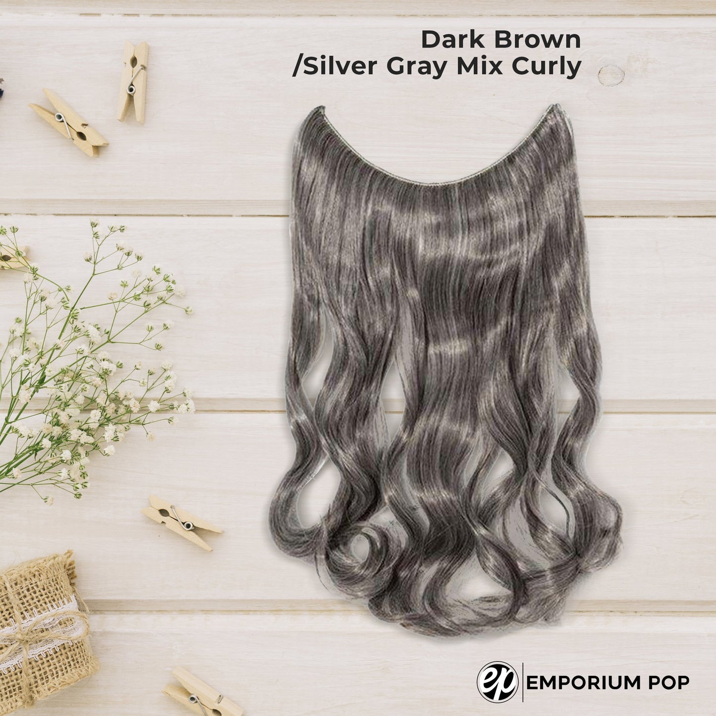 Invisible Halo Hair Extensions