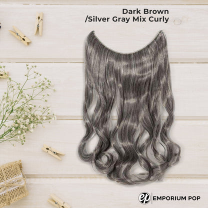 Invisible Halo Hair Extensions