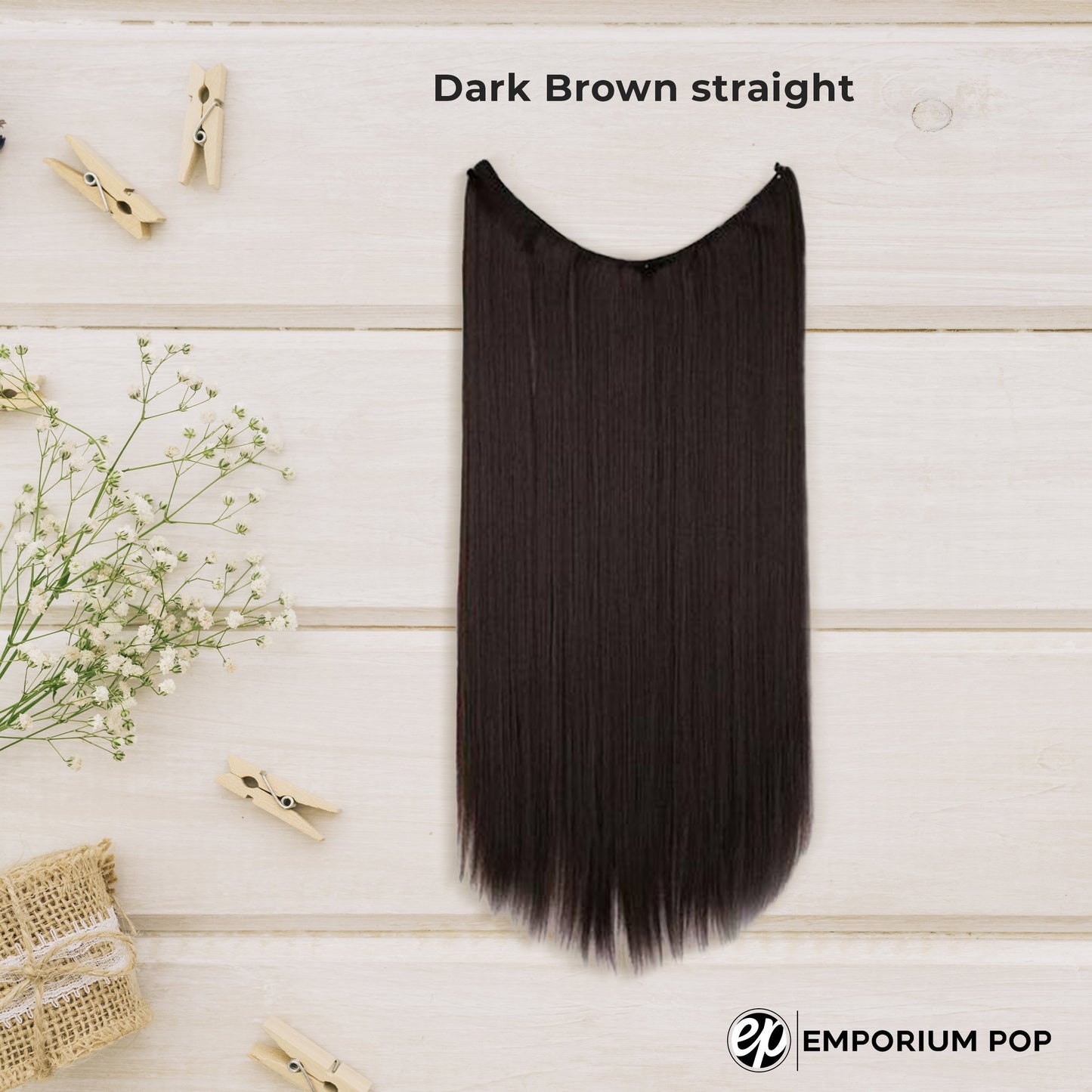 Invisible Halo Hair Extensions