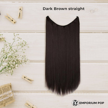 Invisible Halo Hair Extensions