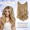 Image of Invisible Halo Hair Extensions
