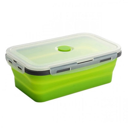 Plastic Container For Food Storage Collapsible Silicone Home Outdoor Collapsible Food Container