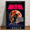 Image of Hot Travis Scott Astroworld Rap Music Singer Wrapped Canvas