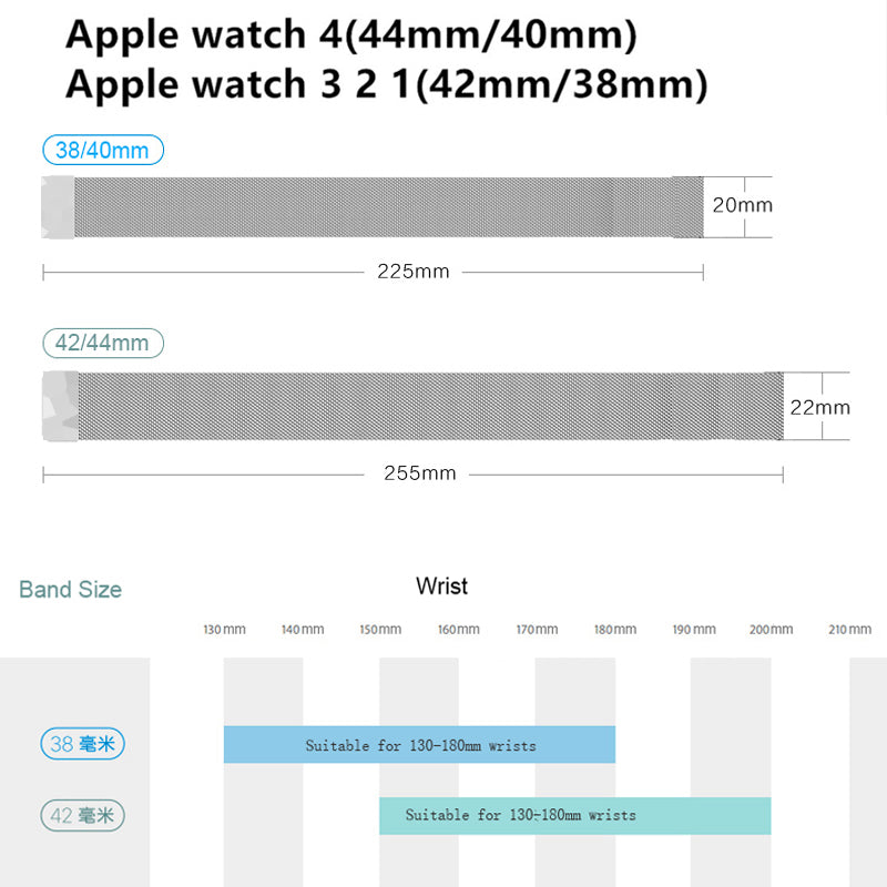 Milanese Watch Band for Apple Watch