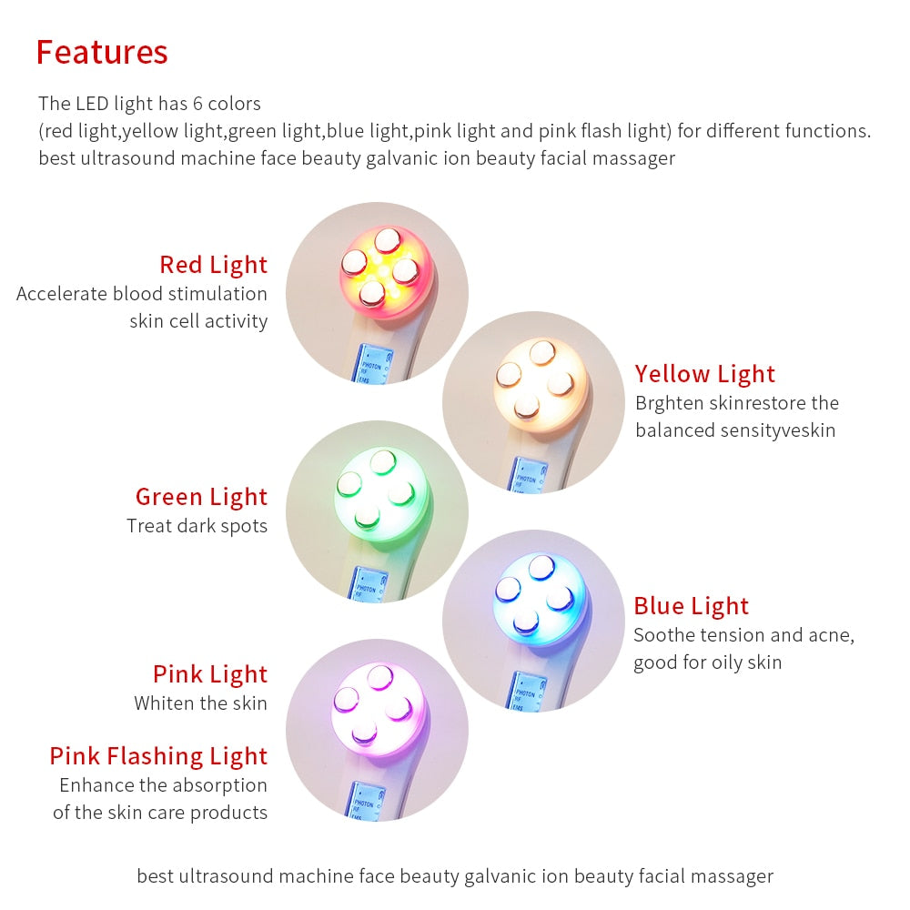 Led Light Therapy Device - Derma Light Skin Therapy