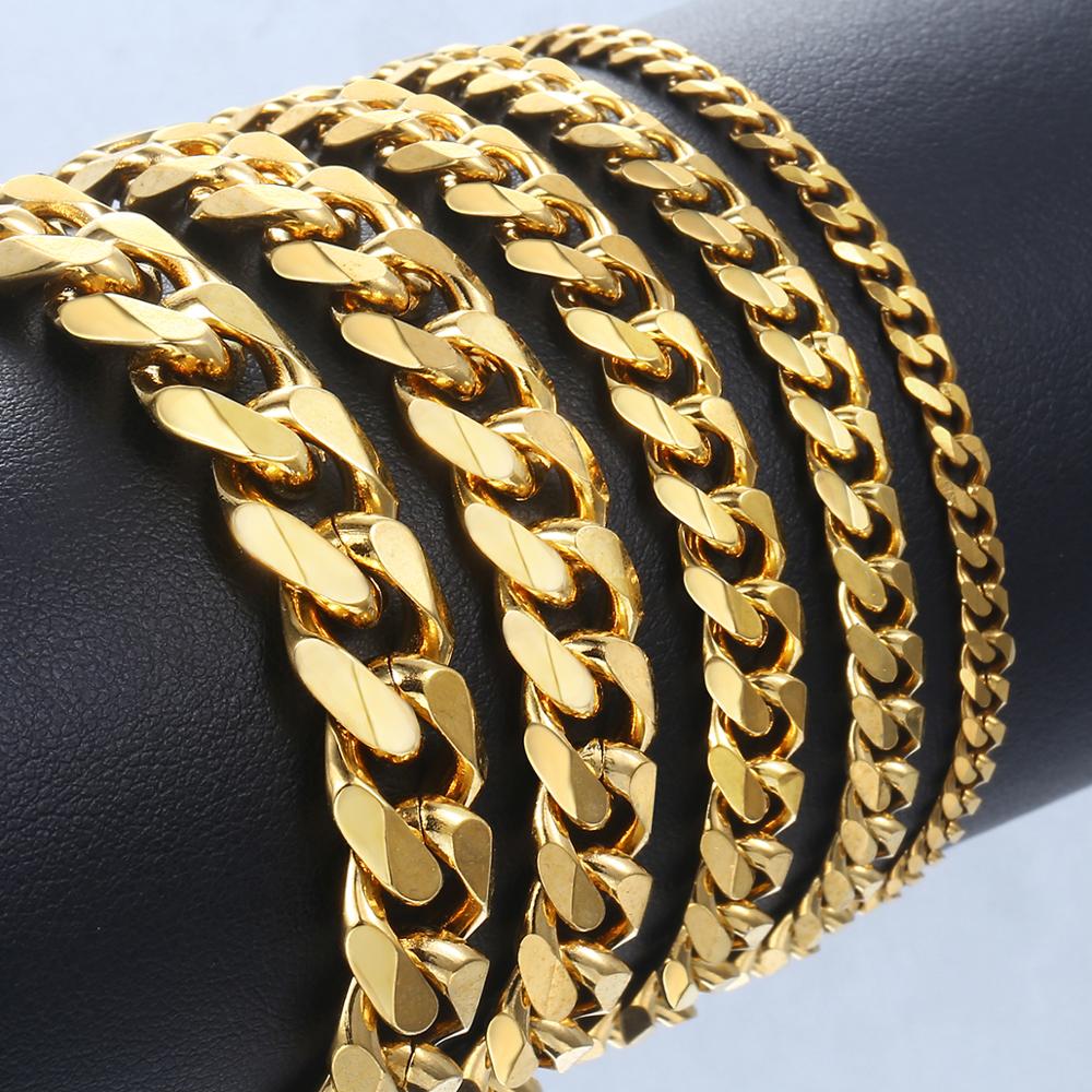 Silver Cuban Link Bracelet - Cuban Link Chain