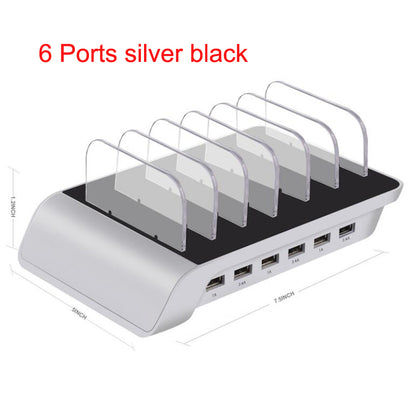 Charging Station Organizer - USB Charging Station for Multiple Devices