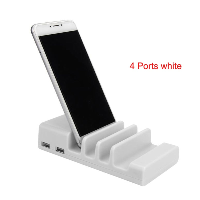 Charging Station Organizer - USB Charging Station for Multiple Devices