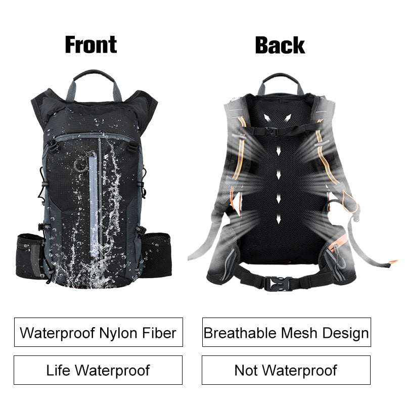 Cycling Backpack - Mountain Bike backpack - Waterproof Cycling Backpack