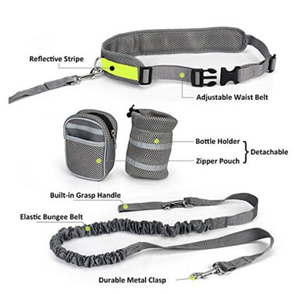 Dog Running Belt - Dog Running Leash