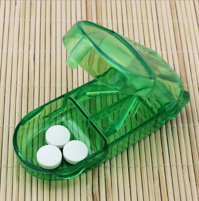 Easy Pill Cutter & Crusher Storage