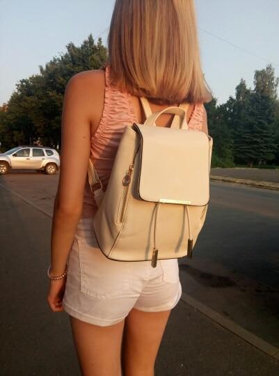 Backpack Purse Leather Shoulder Bag Ladies Travel Bag. Hot Sale! - Balma Home