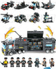 Image of 8 IN 1 City Police Truck Station Building Block Series SWAT Toy Gift For Kids - Balma Home