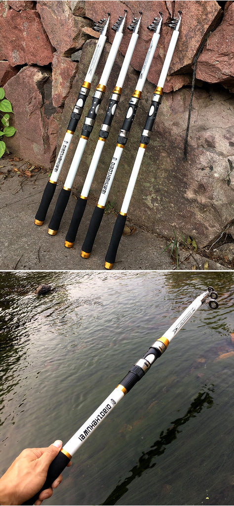 Carbon Fibre Telescopic Fishing Rod