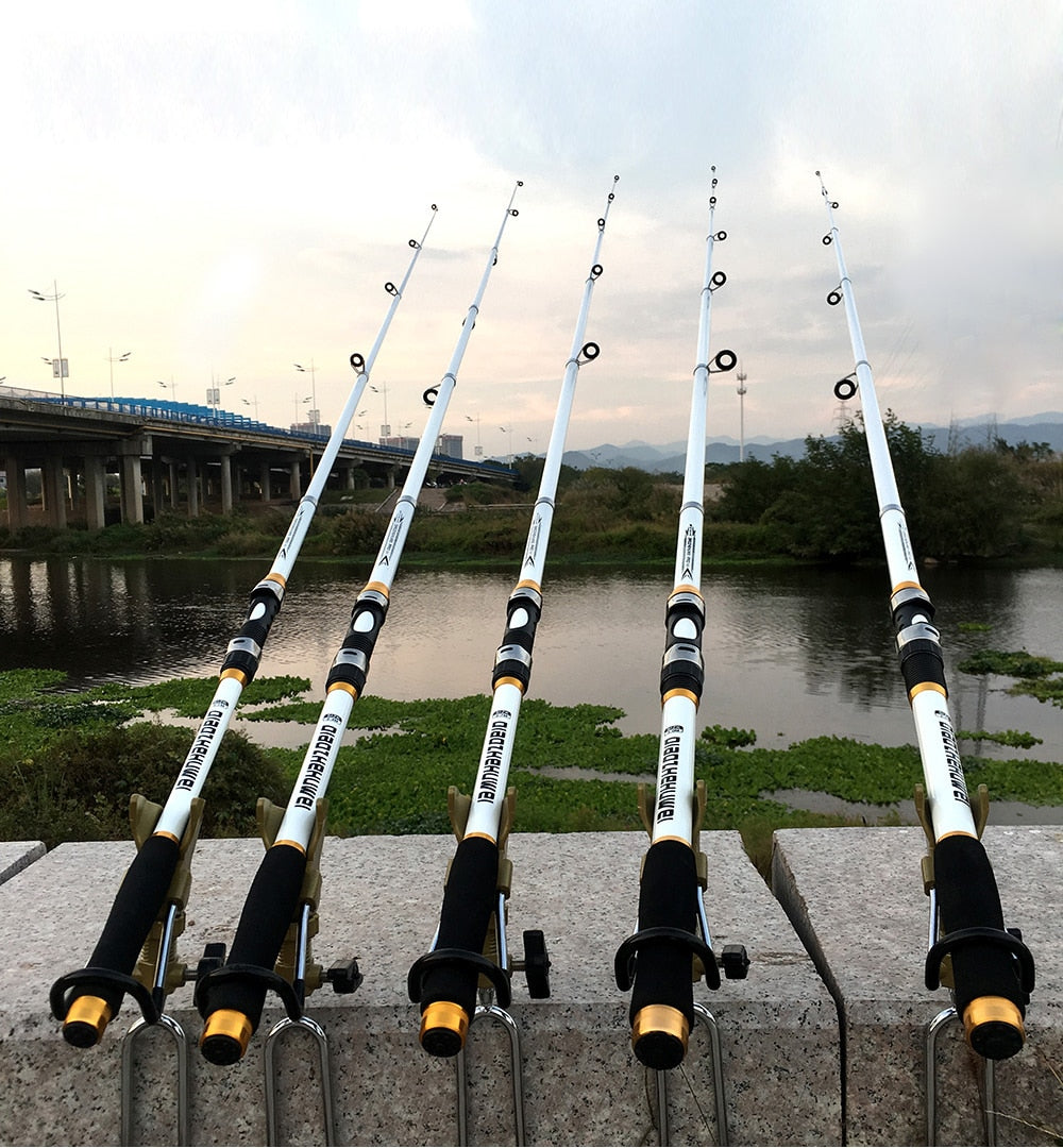 Carbon Fibre Telescopic Fishing Rod