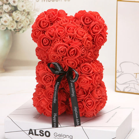 Rose Bear Uk | Handmade Luxury Flower Rose Love Teddy Bear