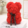 Image of Rose Bear Uk | Handmade Luxury Flower Rose Love Teddy Bear