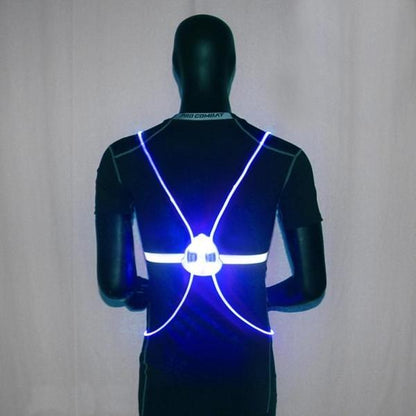 Lighted Running Vest | Flashing High Visibility Vest