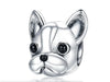 Image of Pug Charm - Sterling Silver Pug Charm
