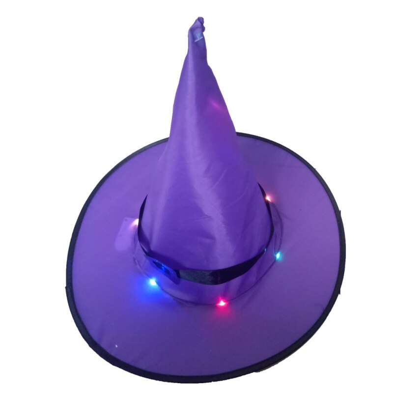 Hanging Lighted Witches Hats 3 Pcs