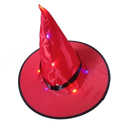 Hanging Lighted Witches Hats 3 Pcs