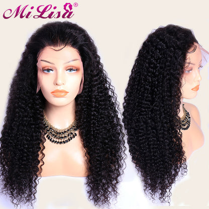 Curly Human Hair Wigs - Short Curly Wigs for Black Hair