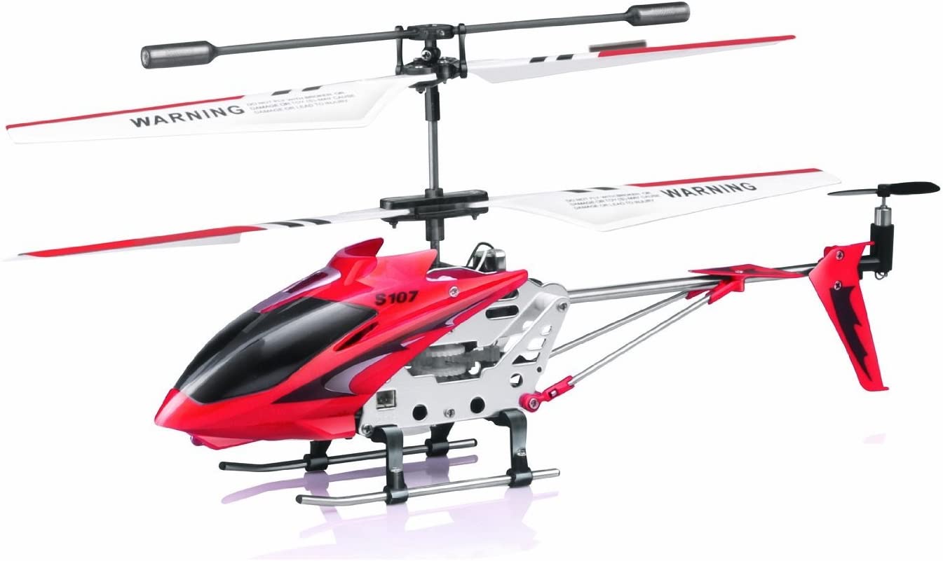 Unbreakable 3.5CH RC Helicopter Mini RC Helicopter with Gyro Crimson