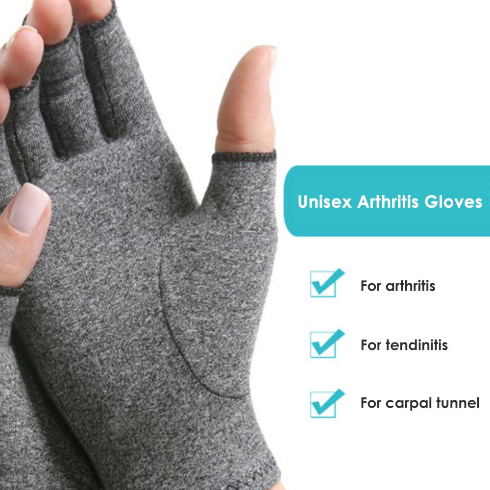 Arthritis Gloves - Fingerless Gloves for Arthritis