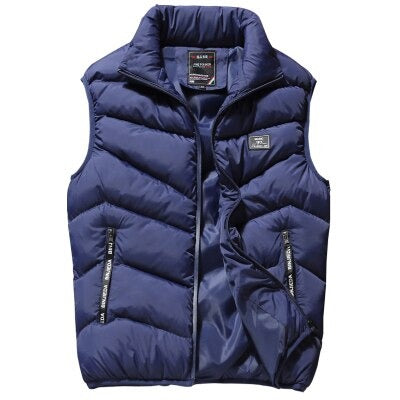 Mens Down Gilet Thicken Waistcoat