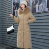 Image of Maternity Coat Winter Down hooded Jacket